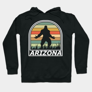 Bigfoot Sasquatch Arizona Sunset Yeti Hoodie